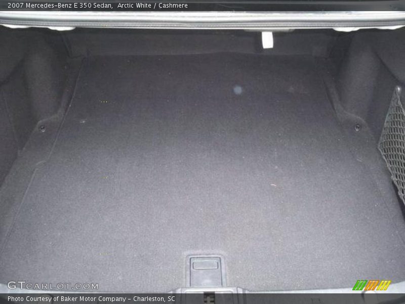 Arctic White / Cashmere 2007 Mercedes-Benz E 350 Sedan