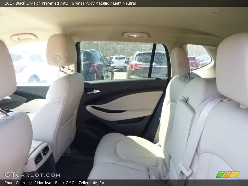 Bronze Alloy Metallic / Light Neutral 2017 Buick Envision Preferred AWD