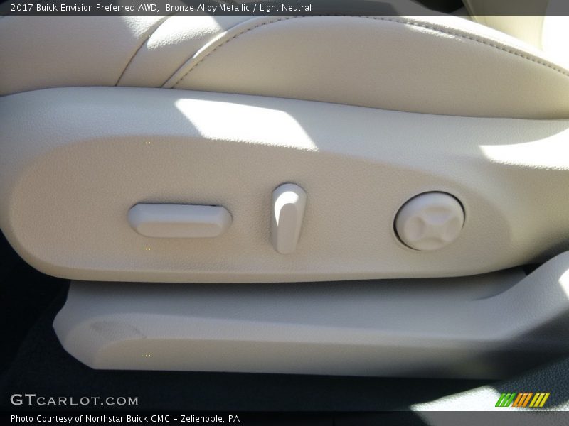 Bronze Alloy Metallic / Light Neutral 2017 Buick Envision Preferred AWD
