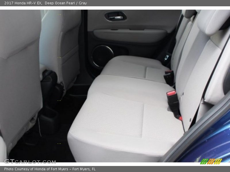 Deep Ocean Pearl / Gray 2017 Honda HR-V EX