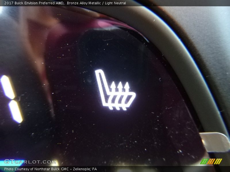 Bronze Alloy Metallic / Light Neutral 2017 Buick Envision Preferred AWD
