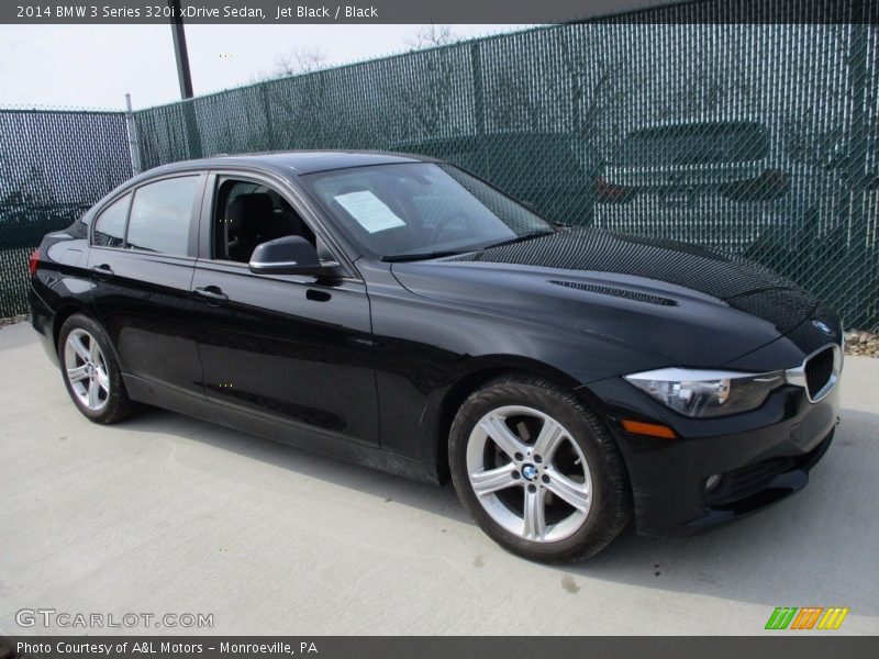 Jet Black / Black 2014 BMW 3 Series 320i xDrive Sedan