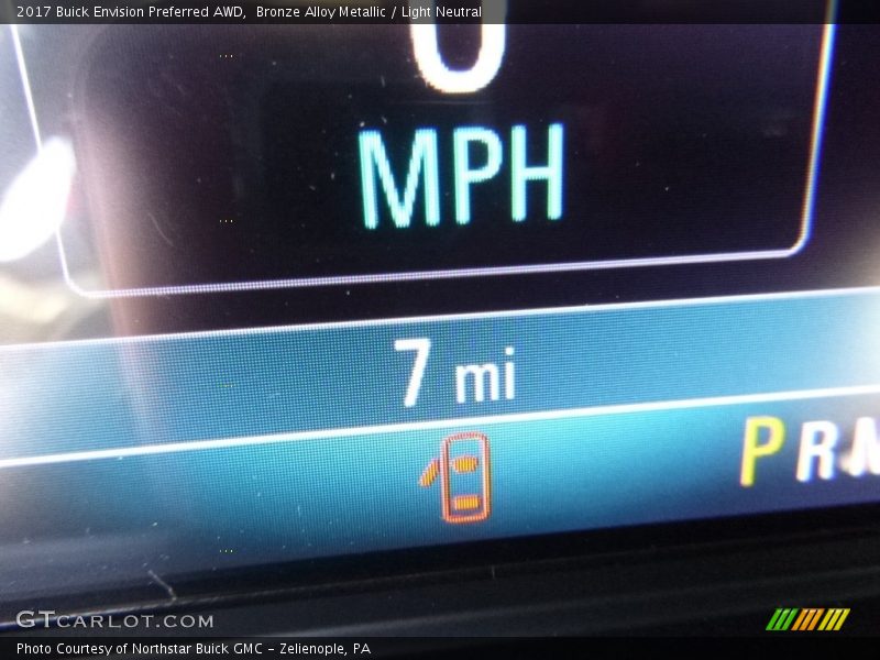 Bronze Alloy Metallic / Light Neutral 2017 Buick Envision Preferred AWD