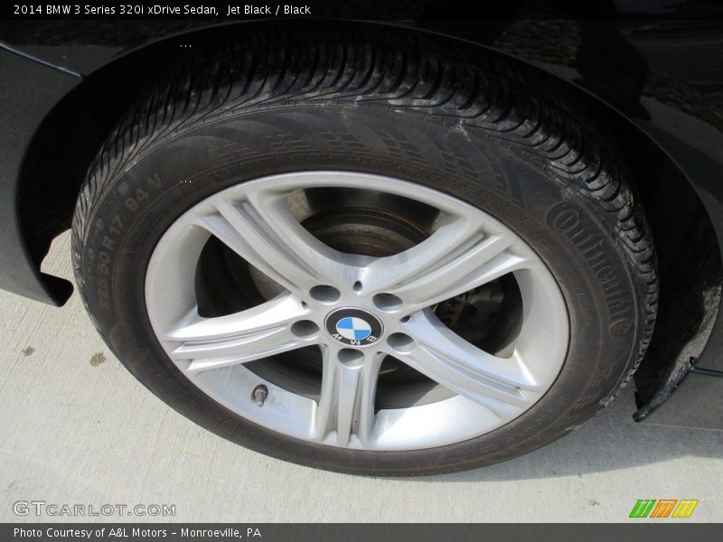 Jet Black / Black 2014 BMW 3 Series 320i xDrive Sedan