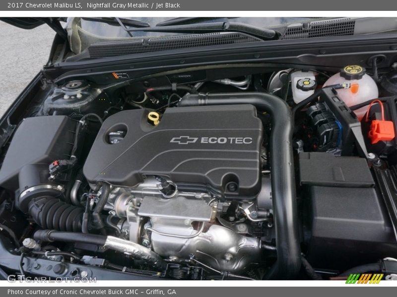 Nightfall Gray Metallic / Jet Black 2017 Chevrolet Malibu LS