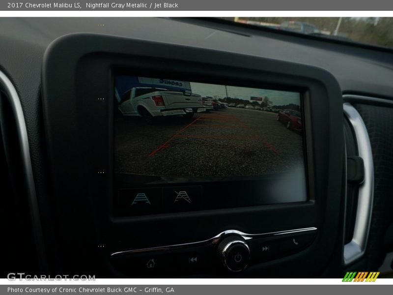 Nightfall Gray Metallic / Jet Black 2017 Chevrolet Malibu LS
