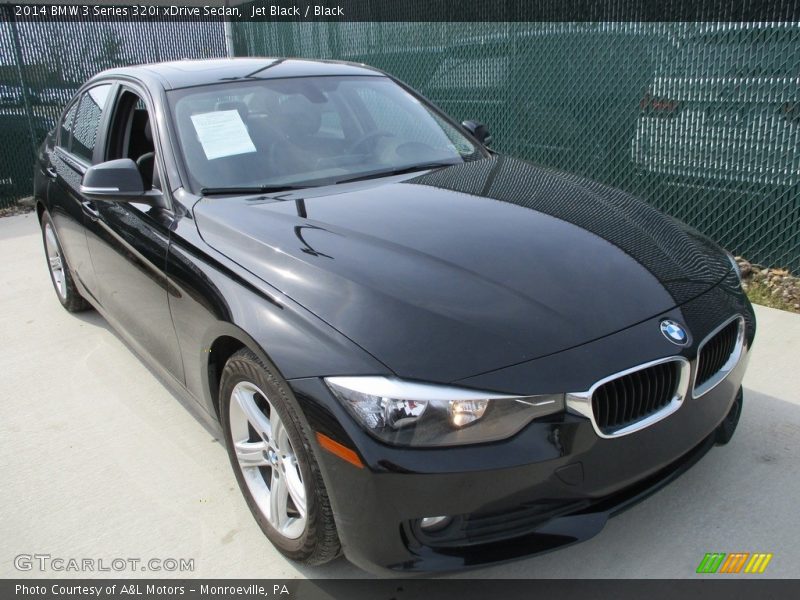 Jet Black / Black 2014 BMW 3 Series 320i xDrive Sedan