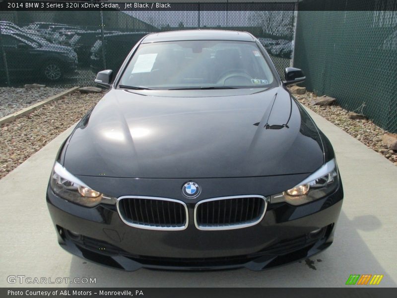 Jet Black / Black 2014 BMW 3 Series 320i xDrive Sedan