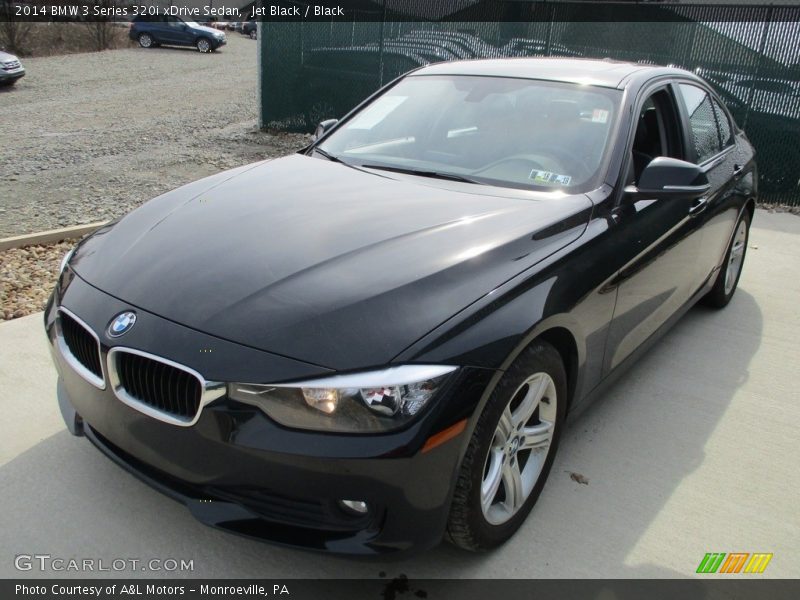 Jet Black / Black 2014 BMW 3 Series 320i xDrive Sedan