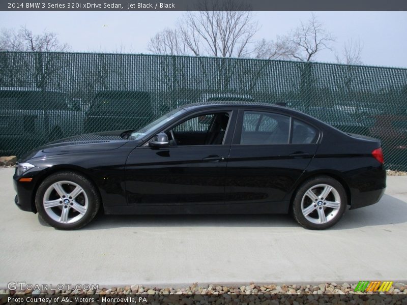 Jet Black / Black 2014 BMW 3 Series 320i xDrive Sedan