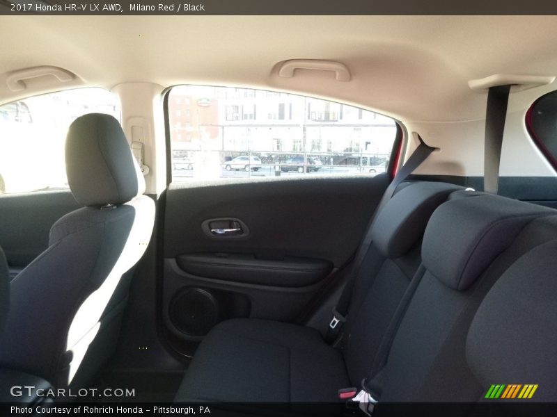 Milano Red / Black 2017 Honda HR-V LX AWD