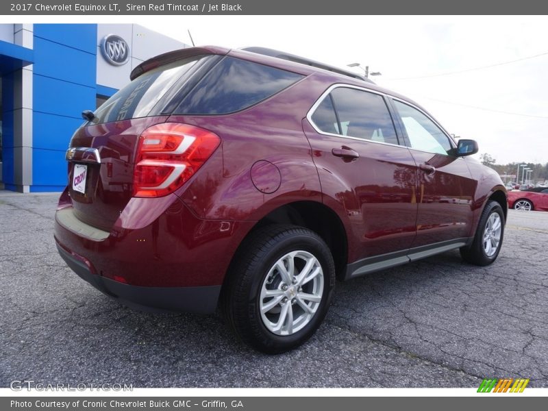 Siren Red Tintcoat / Jet Black 2017 Chevrolet Equinox LT