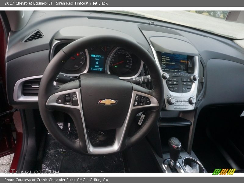 Siren Red Tintcoat / Jet Black 2017 Chevrolet Equinox LT