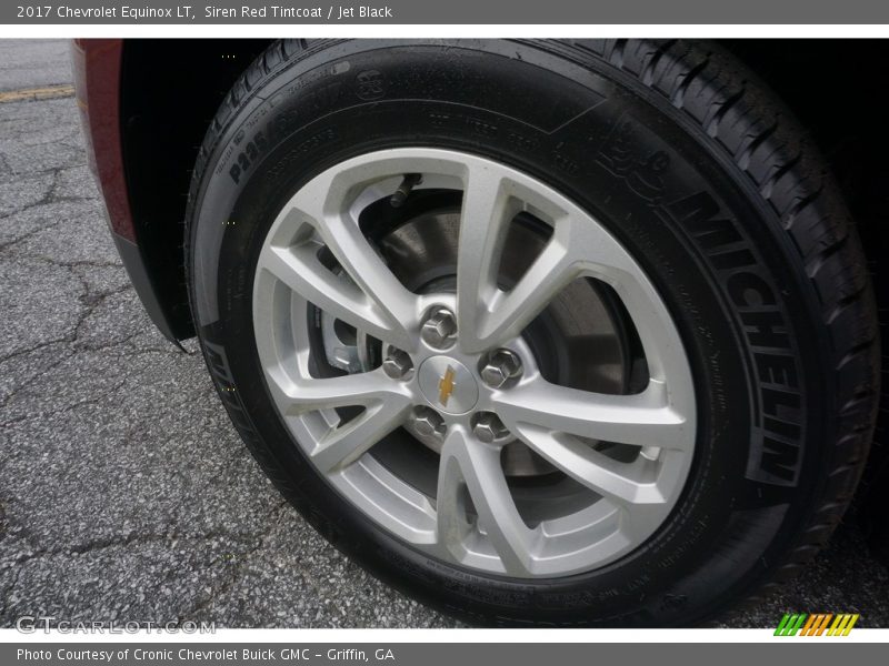 Siren Red Tintcoat / Jet Black 2017 Chevrolet Equinox LT
