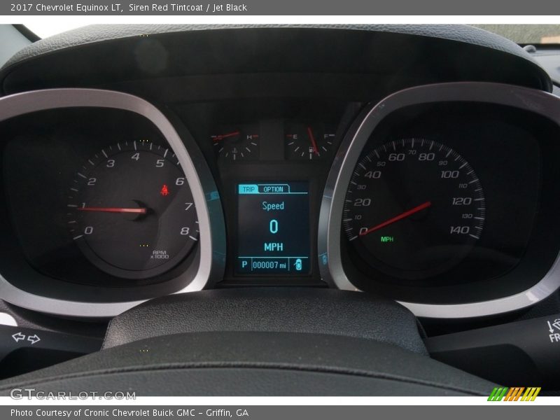 Siren Red Tintcoat / Jet Black 2017 Chevrolet Equinox LT