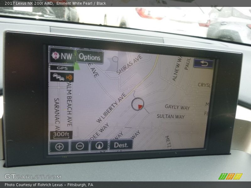 Eminent White Pearl / Black 2017 Lexus NX 200t AWD