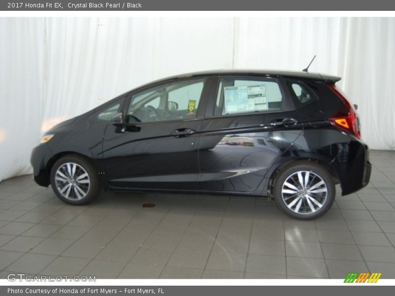 Crystal Black Pearl / Black 2017 Honda Fit EX
