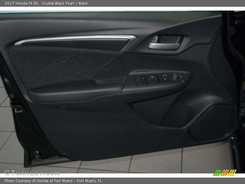 Crystal Black Pearl / Black 2017 Honda Fit EX