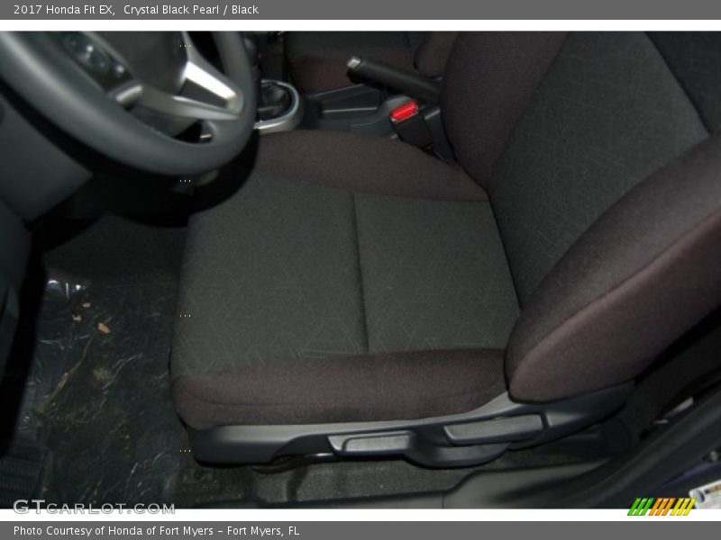 Crystal Black Pearl / Black 2017 Honda Fit EX