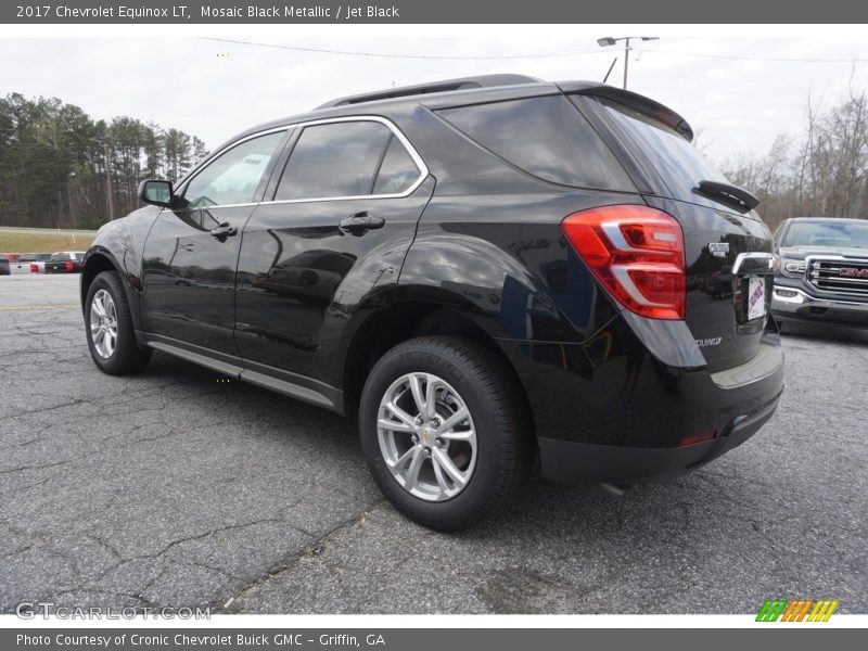 Mosaic Black Metallic / Jet Black 2017 Chevrolet Equinox LT