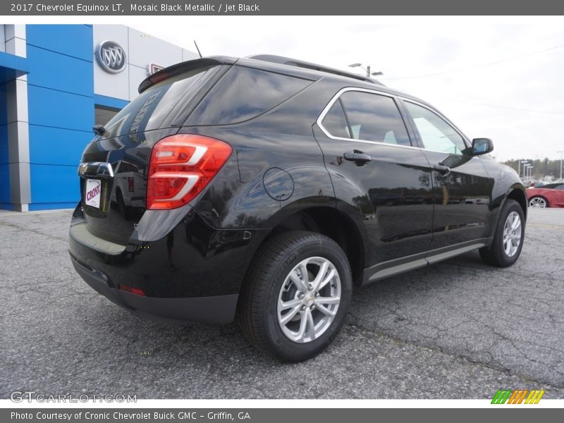Mosaic Black Metallic / Jet Black 2017 Chevrolet Equinox LT