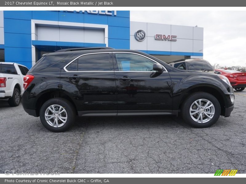 Mosaic Black Metallic / Jet Black 2017 Chevrolet Equinox LT