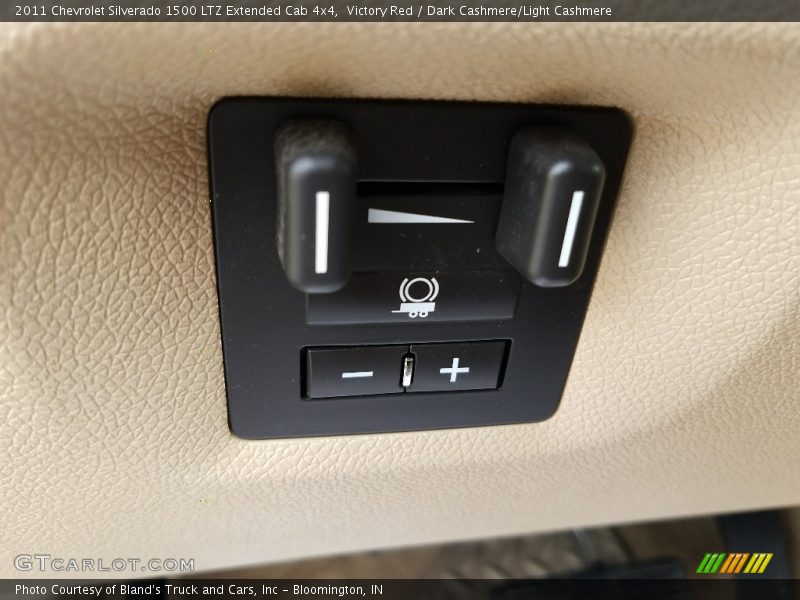 Victory Red / Dark Cashmere/Light Cashmere 2011 Chevrolet Silverado 1500 LTZ Extended Cab 4x4