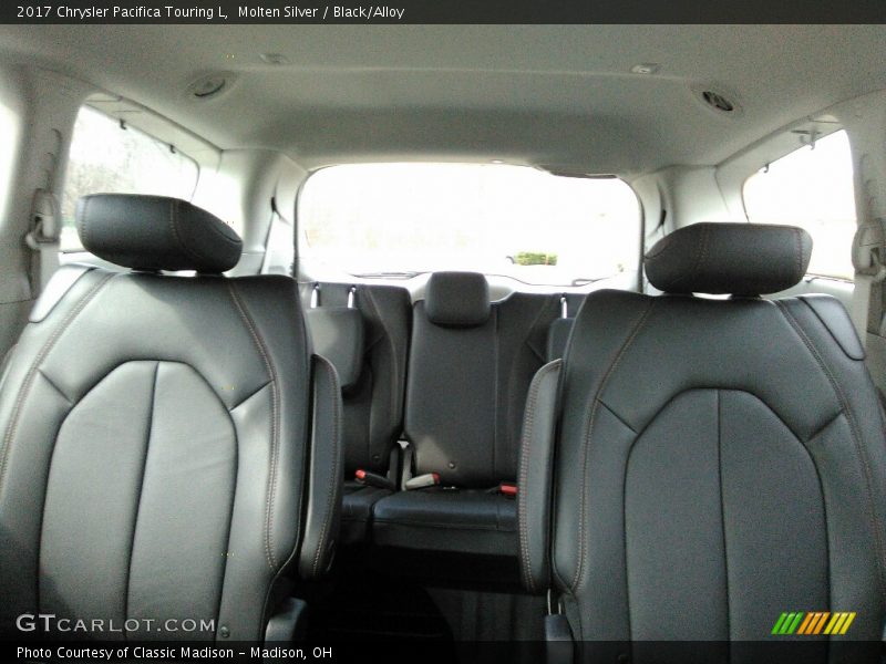 Molten Silver / Black/Alloy 2017 Chrysler Pacifica Touring L