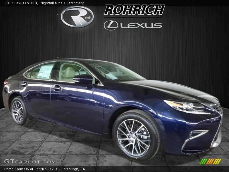 Nightfall Mica / Parchment 2017 Lexus ES 350