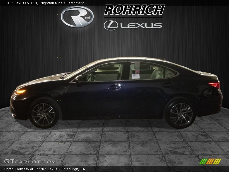 Nightfall Mica / Parchment 2017 Lexus ES 350