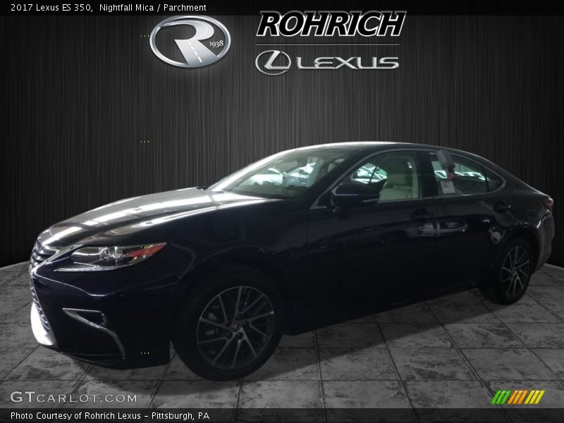 Nightfall Mica / Parchment 2017 Lexus ES 350
