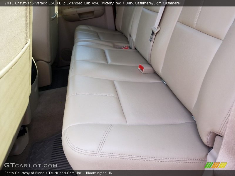 Victory Red / Dark Cashmere/Light Cashmere 2011 Chevrolet Silverado 1500 LTZ Extended Cab 4x4