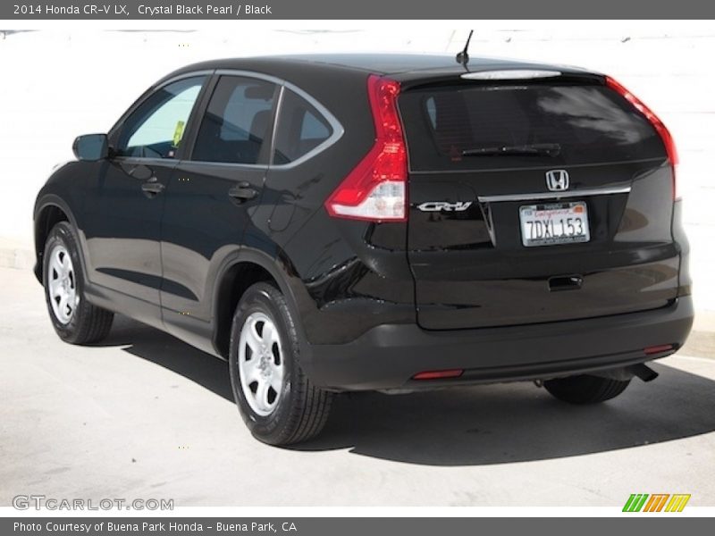 Crystal Black Pearl / Black 2014 Honda CR-V LX