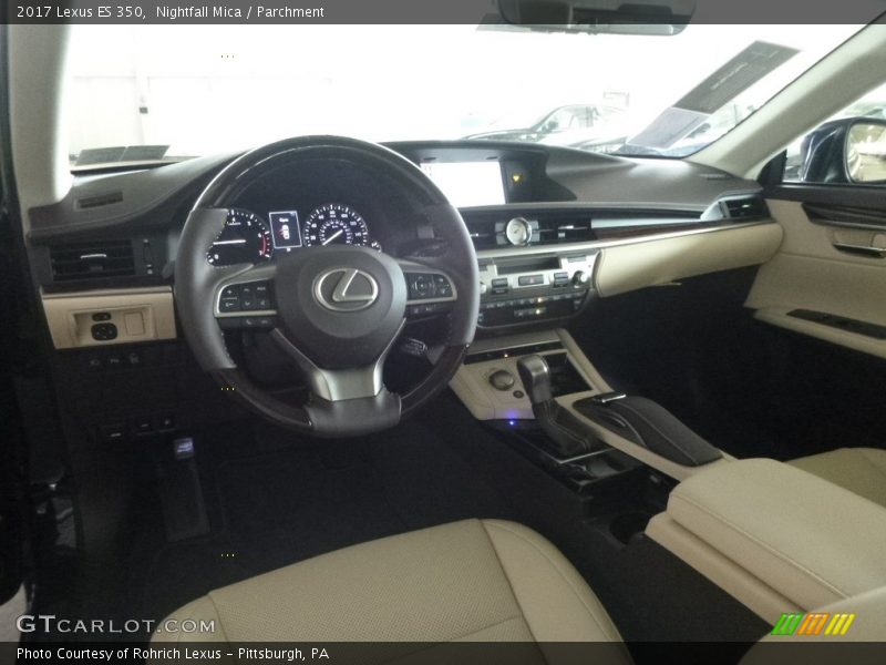 Nightfall Mica / Parchment 2017 Lexus ES 350