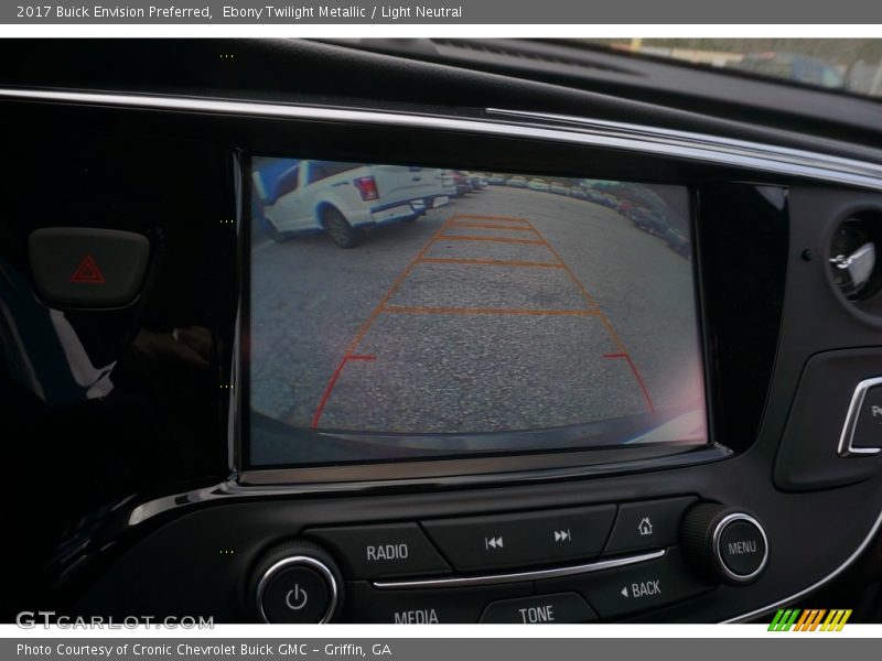 Ebony Twilight Metallic / Light Neutral 2017 Buick Envision Preferred