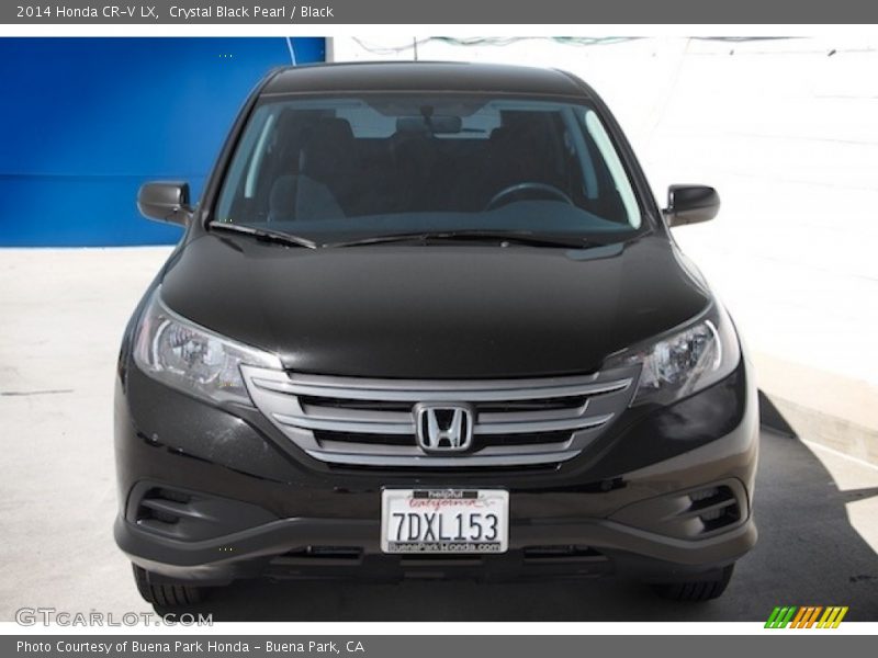 Crystal Black Pearl / Black 2014 Honda CR-V LX