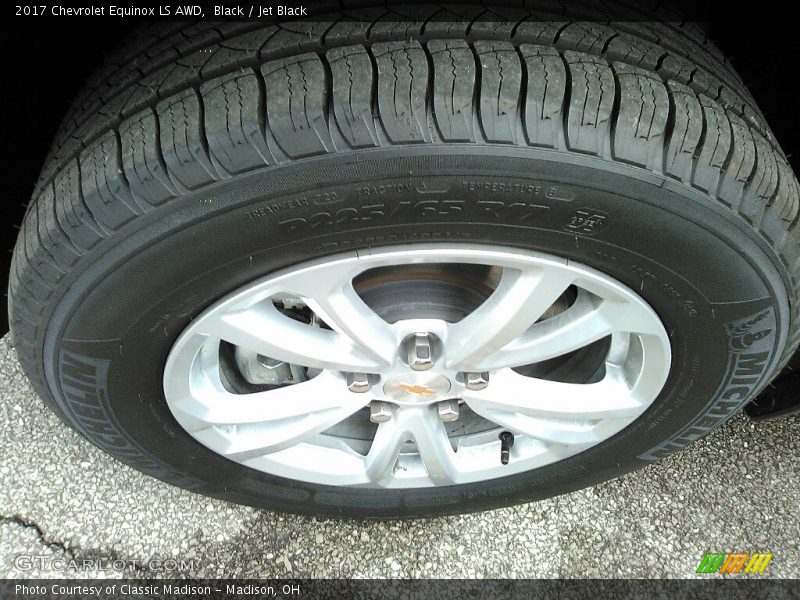Black / Jet Black 2017 Chevrolet Equinox LS AWD