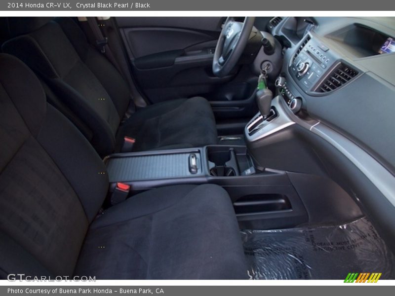 Crystal Black Pearl / Black 2014 Honda CR-V LX