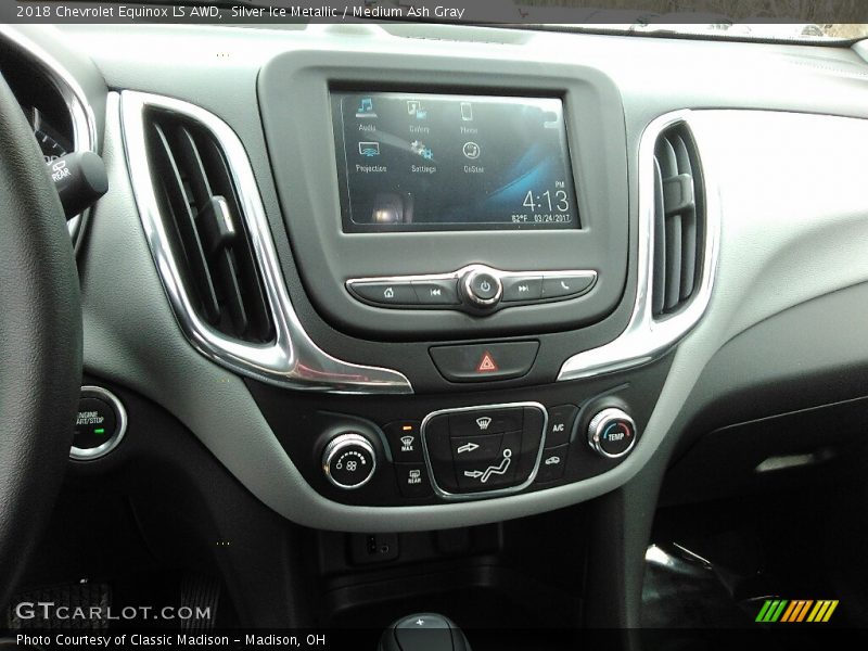 Controls of 2018 Equinox LS AWD