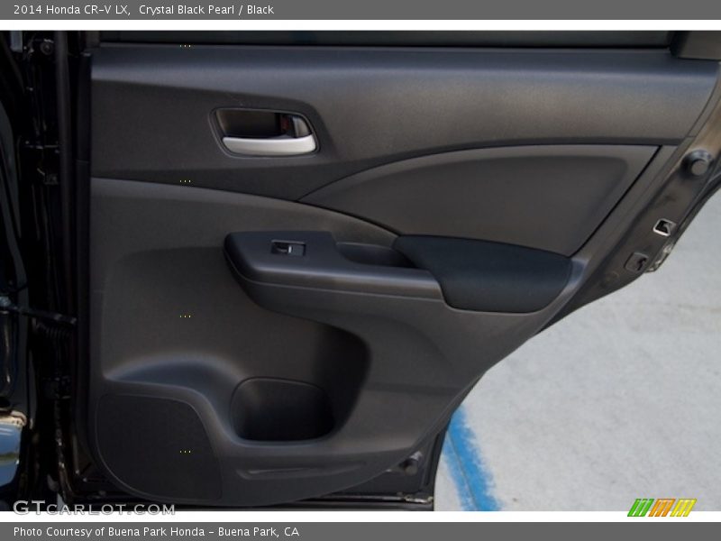 Crystal Black Pearl / Black 2014 Honda CR-V LX