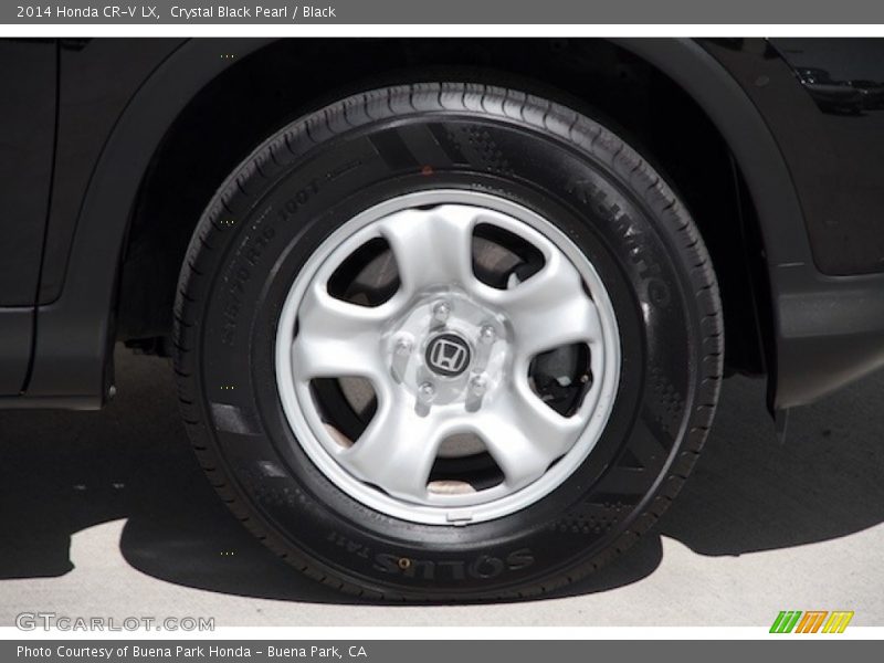 Crystal Black Pearl / Black 2014 Honda CR-V LX