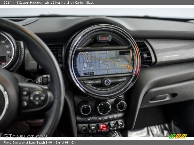 White Silver Metallic / Carbon Black 2014 Mini Cooper Hardtop