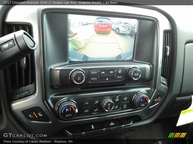 Graphite Metallic / Jet Black 2017 Chevrolet Silverado 1500 LT Double Cab 4x4