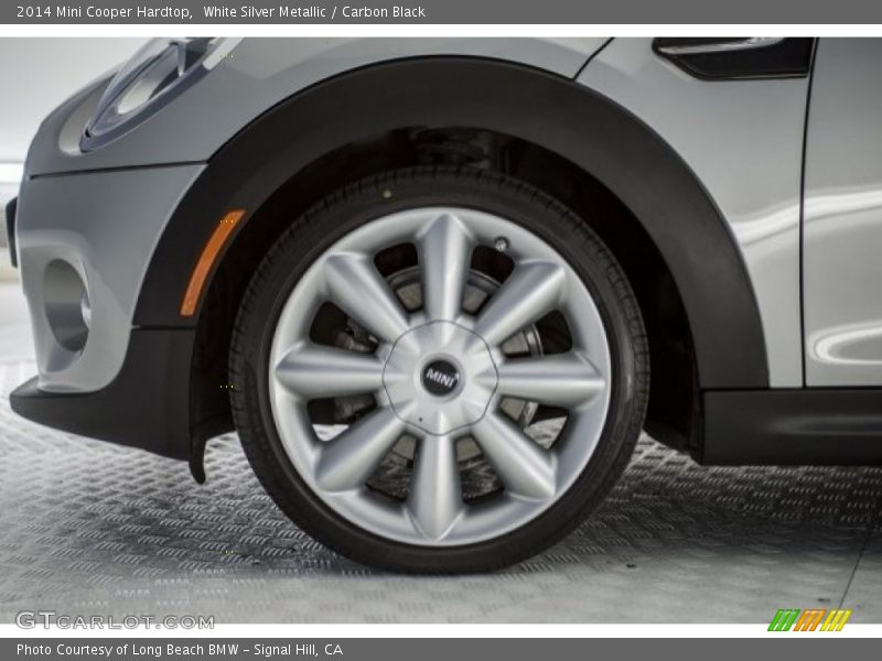 White Silver Metallic / Carbon Black 2014 Mini Cooper Hardtop