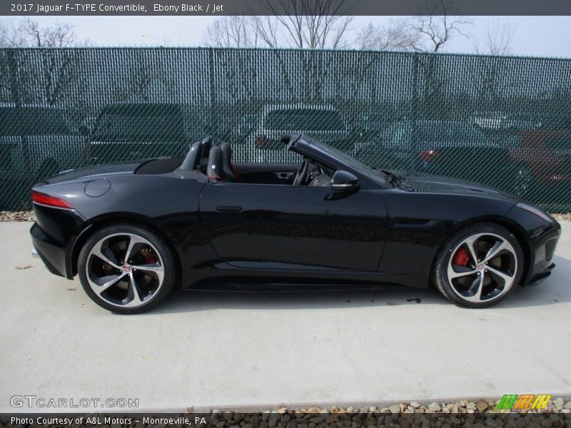 Ebony Black / Jet 2017 Jaguar F-TYPE Convertible