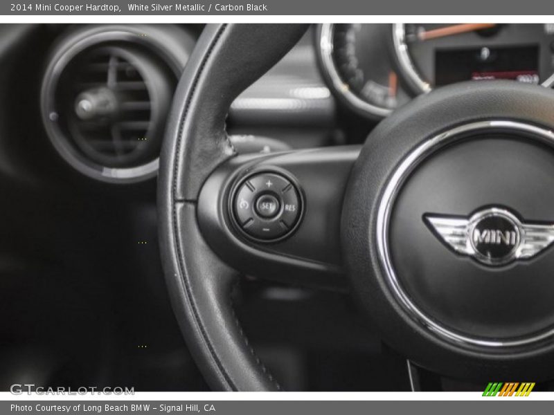 White Silver Metallic / Carbon Black 2014 Mini Cooper Hardtop