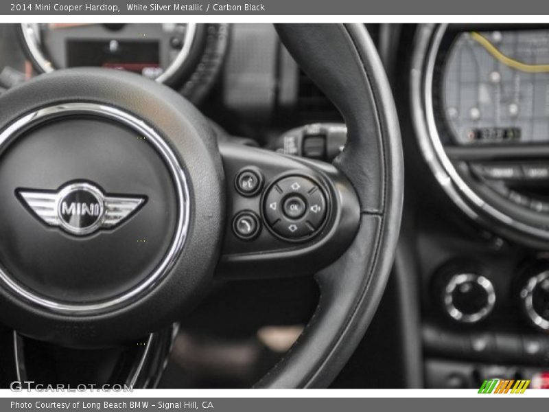 White Silver Metallic / Carbon Black 2014 Mini Cooper Hardtop