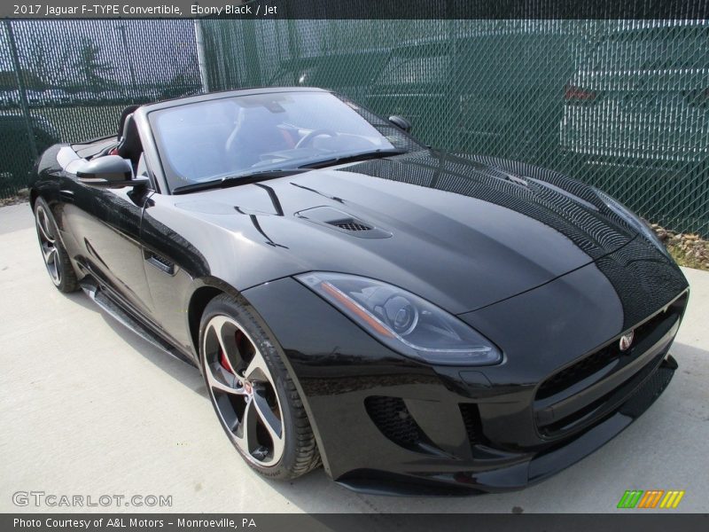  2017 F-TYPE Convertible Ebony Black