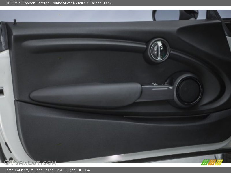 White Silver Metallic / Carbon Black 2014 Mini Cooper Hardtop