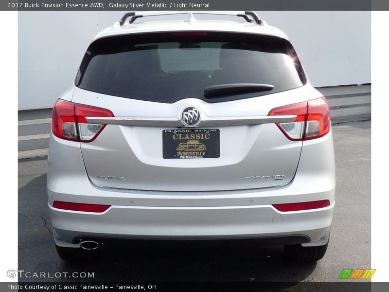 Galaxy Silver Metallic / Light Neutral 2017 Buick Envision Essence AWD